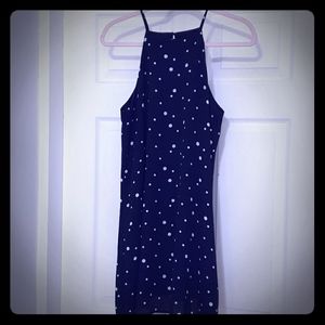 Forever 21 Silky Polka Dot Dress